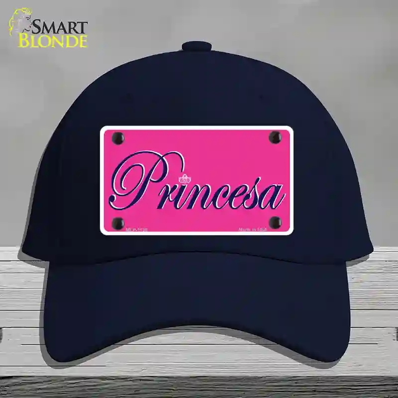 HAT20-MLP-1130 Princesa Novelty License Plate Hat, Cotton - Navy