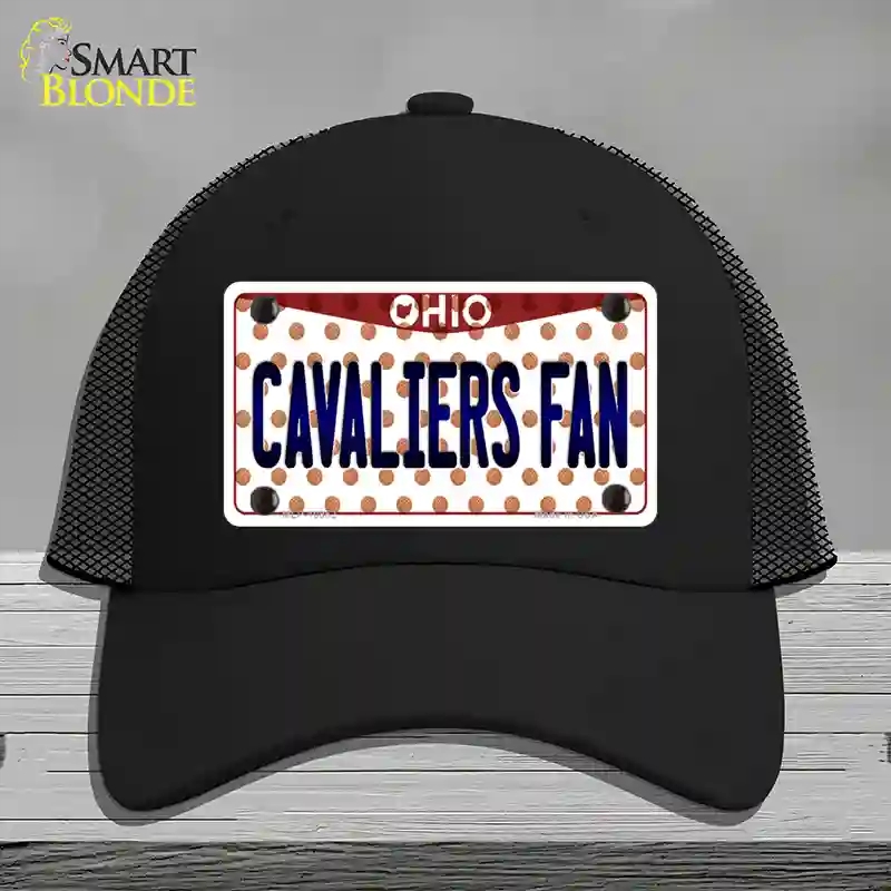 HAT01-MLP-10852 Cavaliers Fan Ohio Novelty License Plate Hat, Mesh - Black