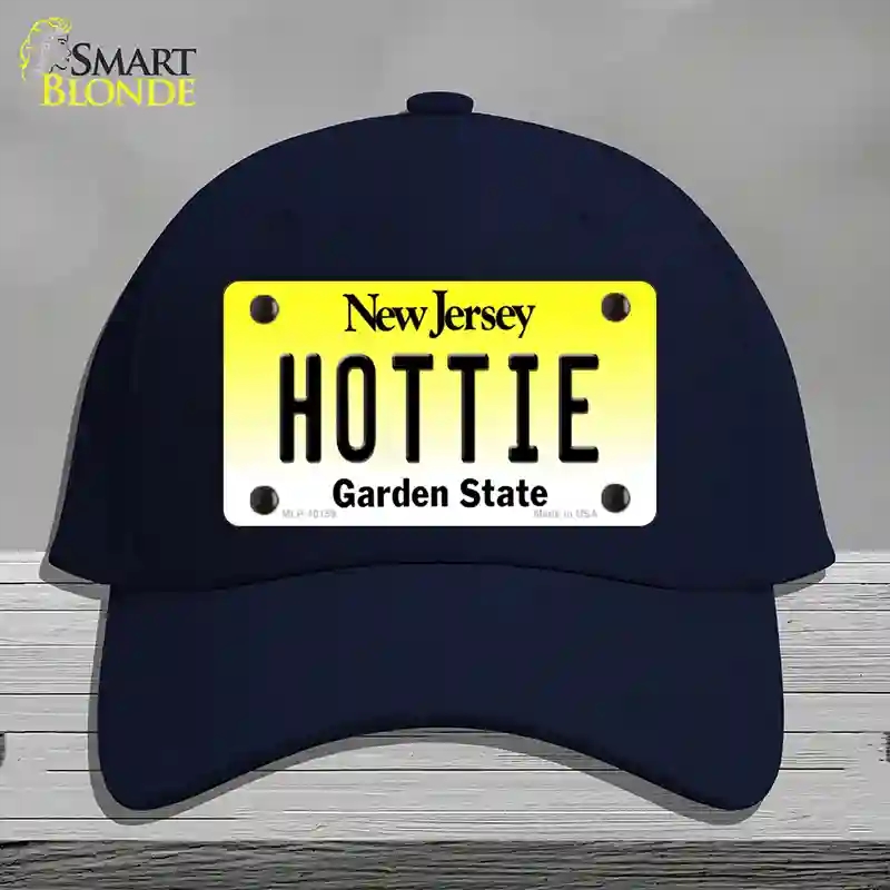 HAT20-MLP-10159 Hottie   Jersey Novelty License Plate Hat, Cotton - Navy