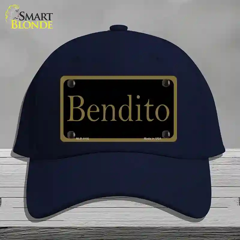 HAT20-MLP-1116 Bendito Novelty License Plate Hat, Cotton - Navy