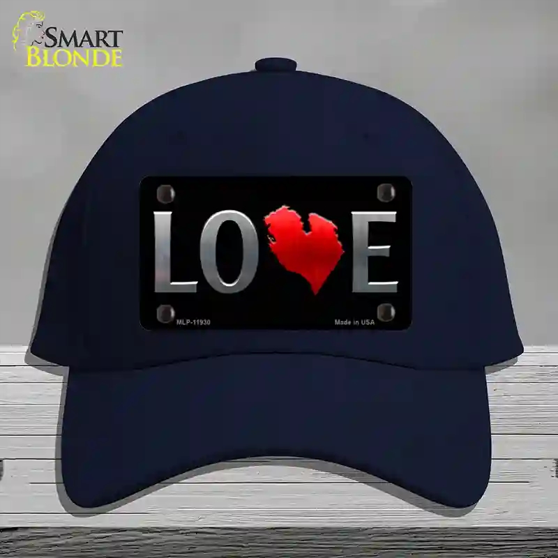 HAT20-MLP-11930 Lower Peninsula Novelty License Plate Hat, Cotton - Navy
