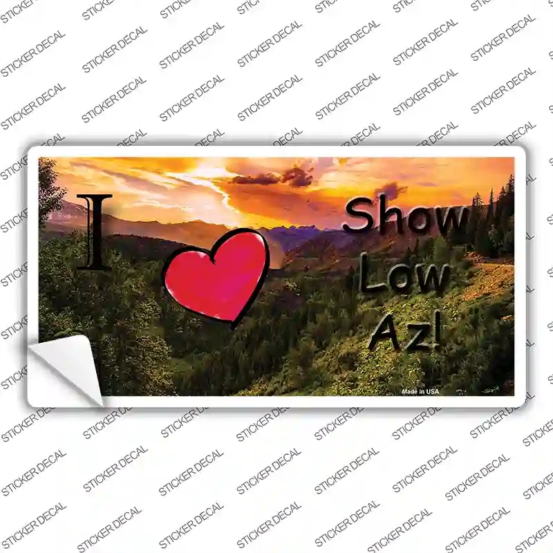 LP-11806s-S Show Low Valley Arizona Novelty Sticker Decal, Small