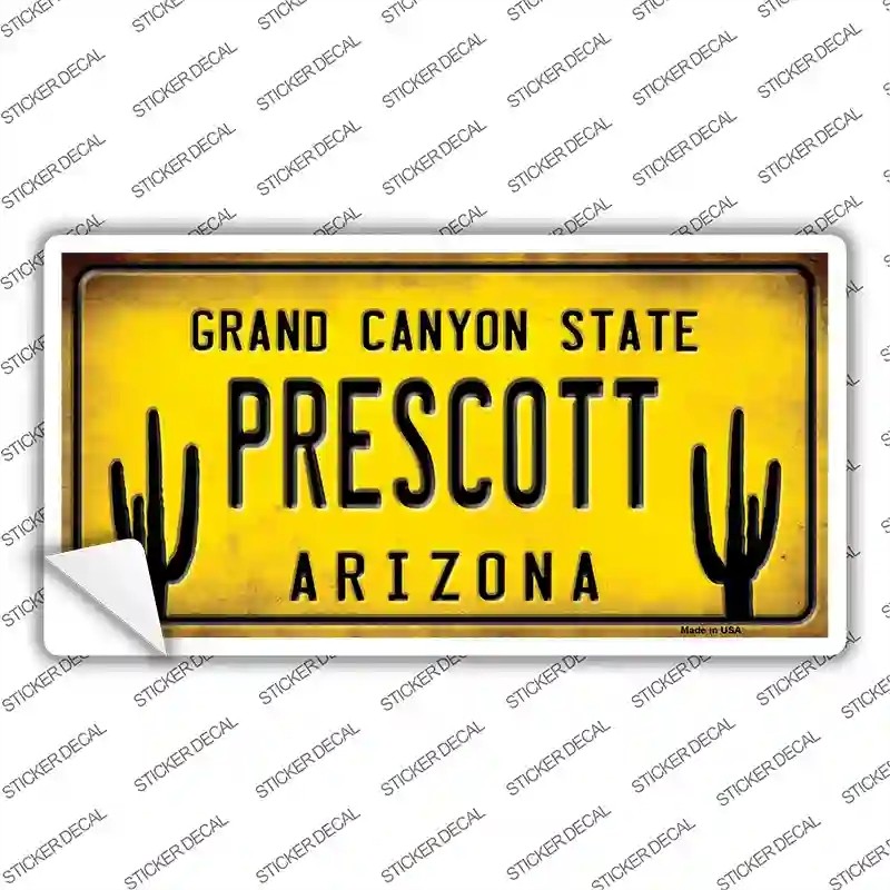 LP-12321s-S Arizona Prescott Novelty Sticker Decal, Small