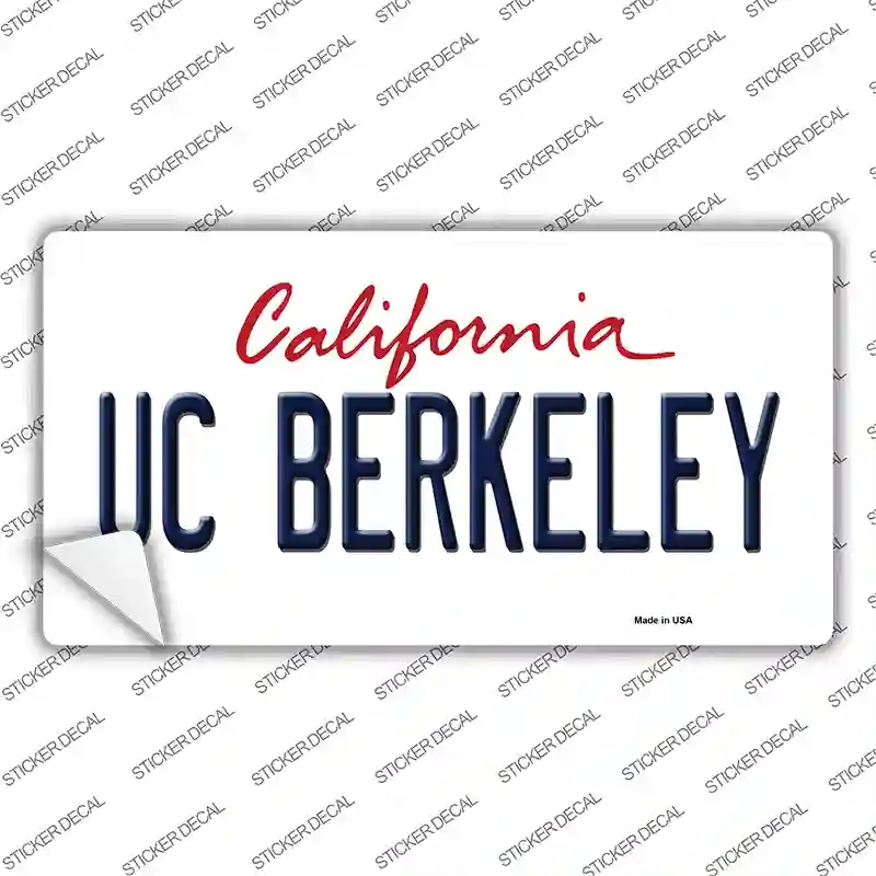 LP-12646s-XL UC Berkeley Novelty Sticker Decal, Extra Large