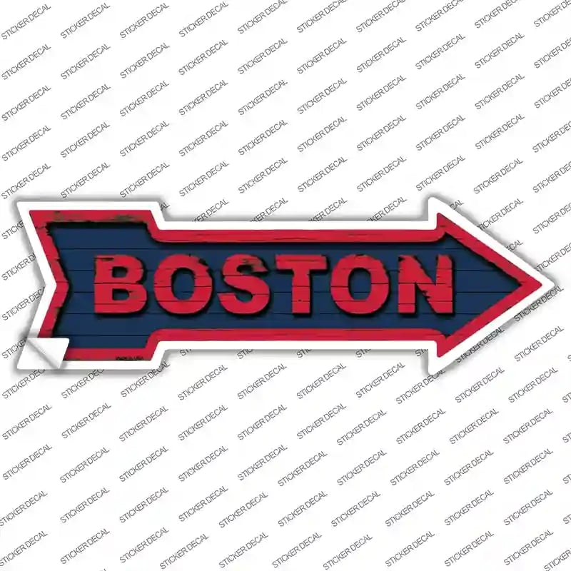 A-329s-L Boston Novelty Arrow Sticker Decal, Large
