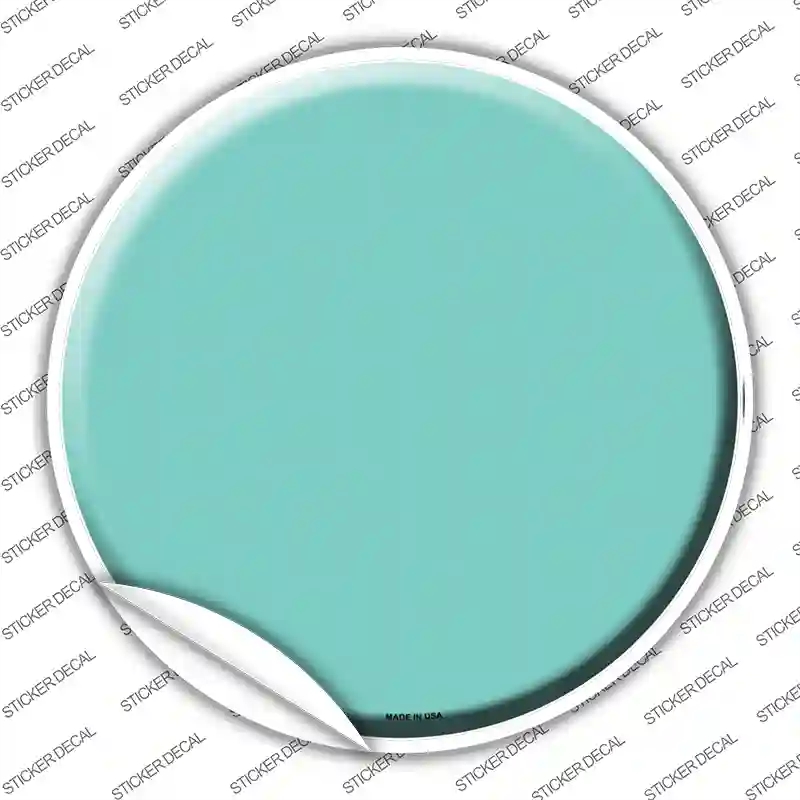 C-165s-S Mint Novelty Circle Sticker Decal, Small
