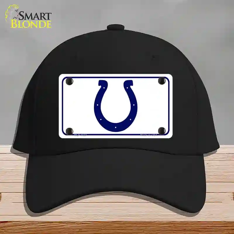 HAT03-MLP-1137 Horseshoe Novelty License Plate Hat, Cotton - Black