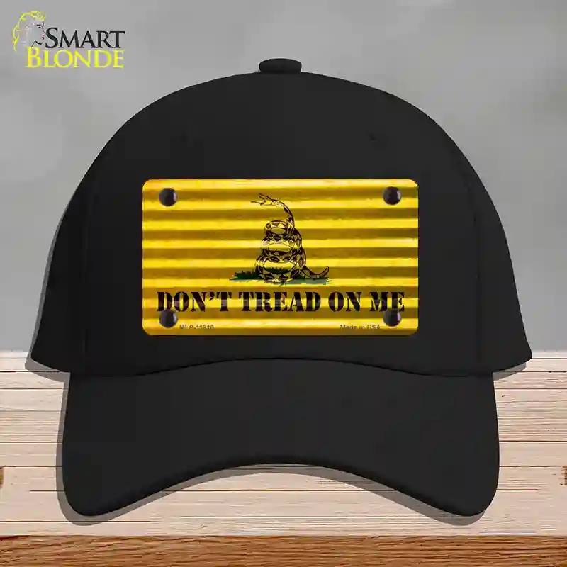 HAT03-MLP-11810 Dont Tread on Me Novelty License Plate Hat, Cotton - Black