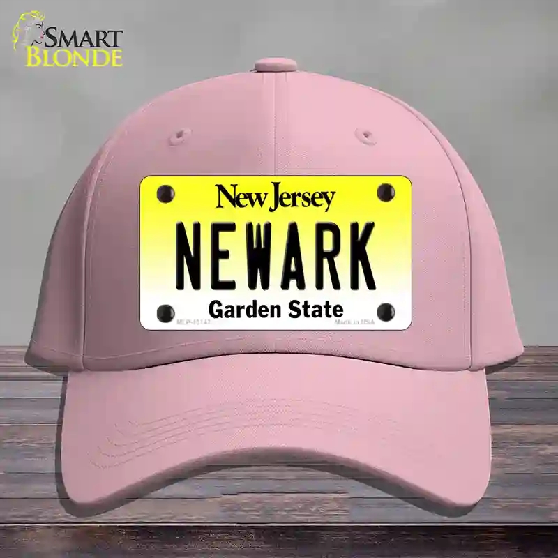 HAT05-MLP-10147  ark   Jersey Novelty License Plate Hat, Cotton - Pink