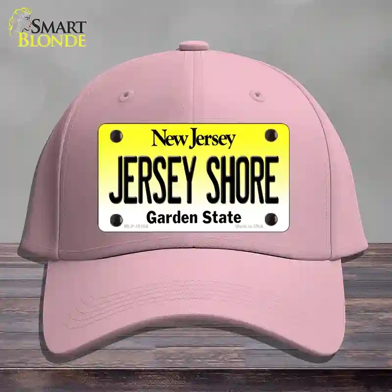 HAT05-MLP-10154 Jersey Shore   Jersey Novelty License Plate Hat, Cotton - Pink