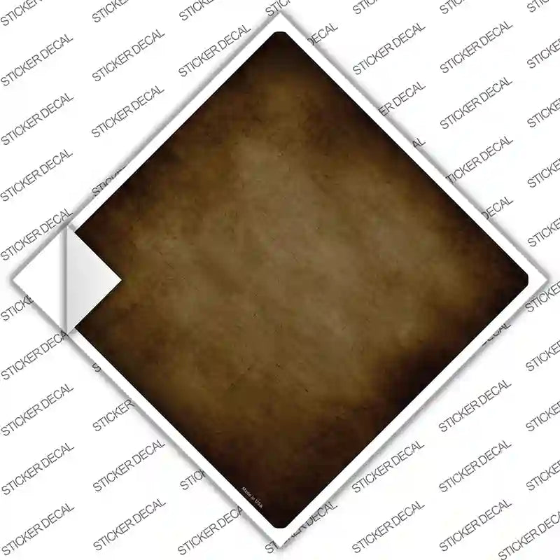 CX-011s-S Brown Oil Rubbed Novelty Diamond Sticker Decal, Small