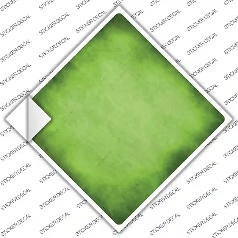 CX-013s-L Lime Green Oil Rubbed Novelty Diamond Sticker Decal, Large