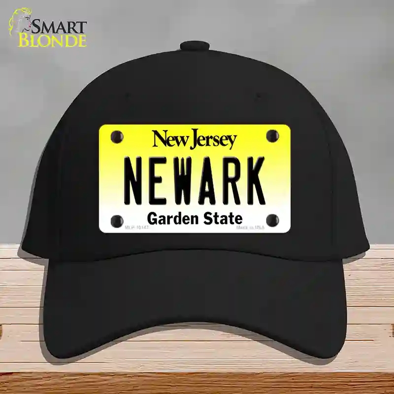 HAT03-MLP-10147  ark   Jersey Novelty License Plate Hat, Cotton - Black