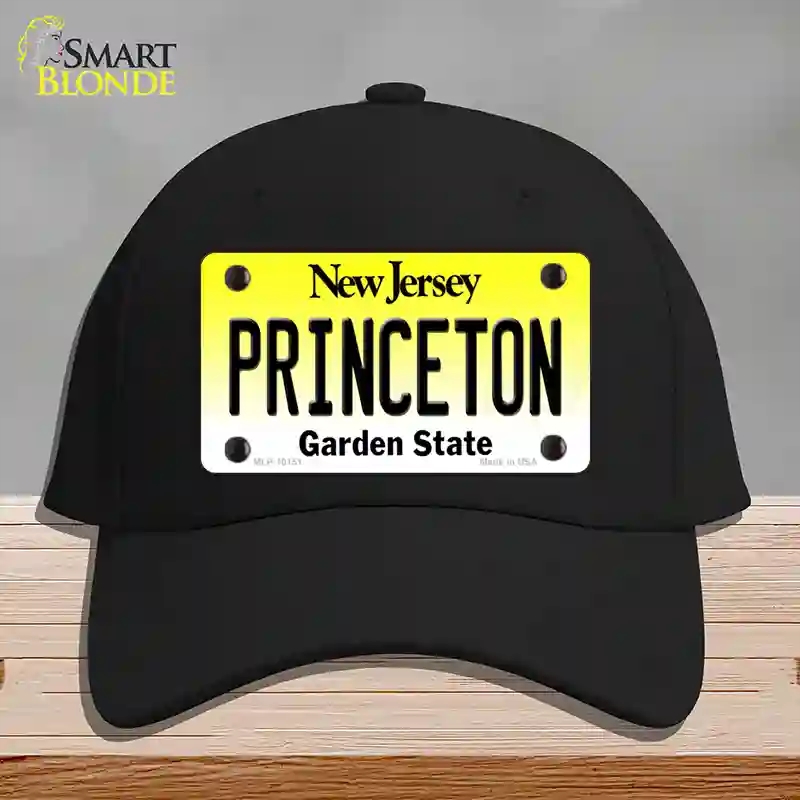 HAT03-MLP-10151 Princeton   Jersey Novelty License Plate Hat, Cotton - Black