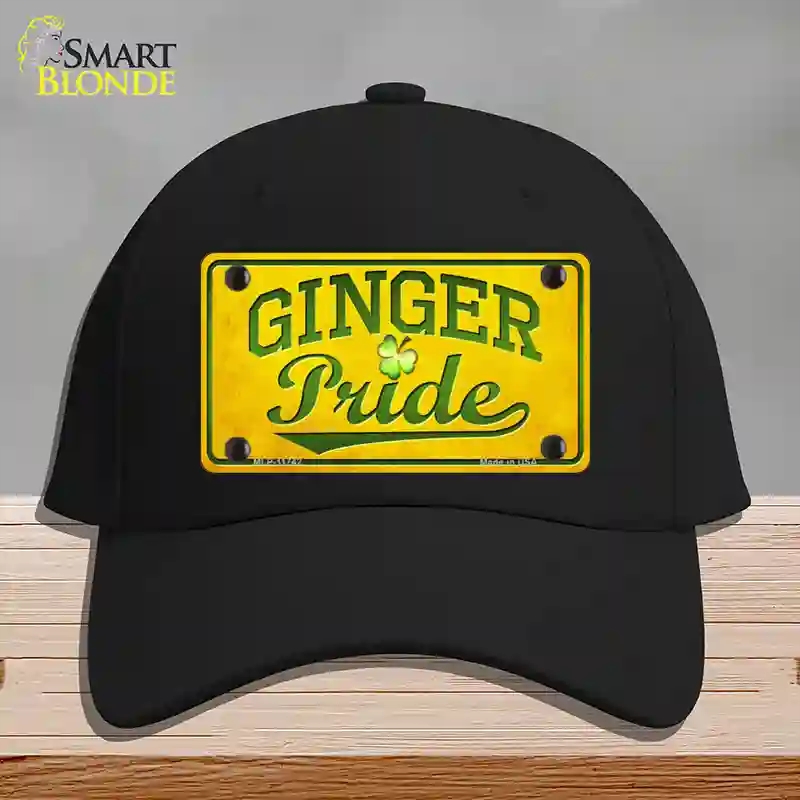 HAT03-MLP-11742 Ginger Pride Novelty License Plate Hat, Cotton - Black