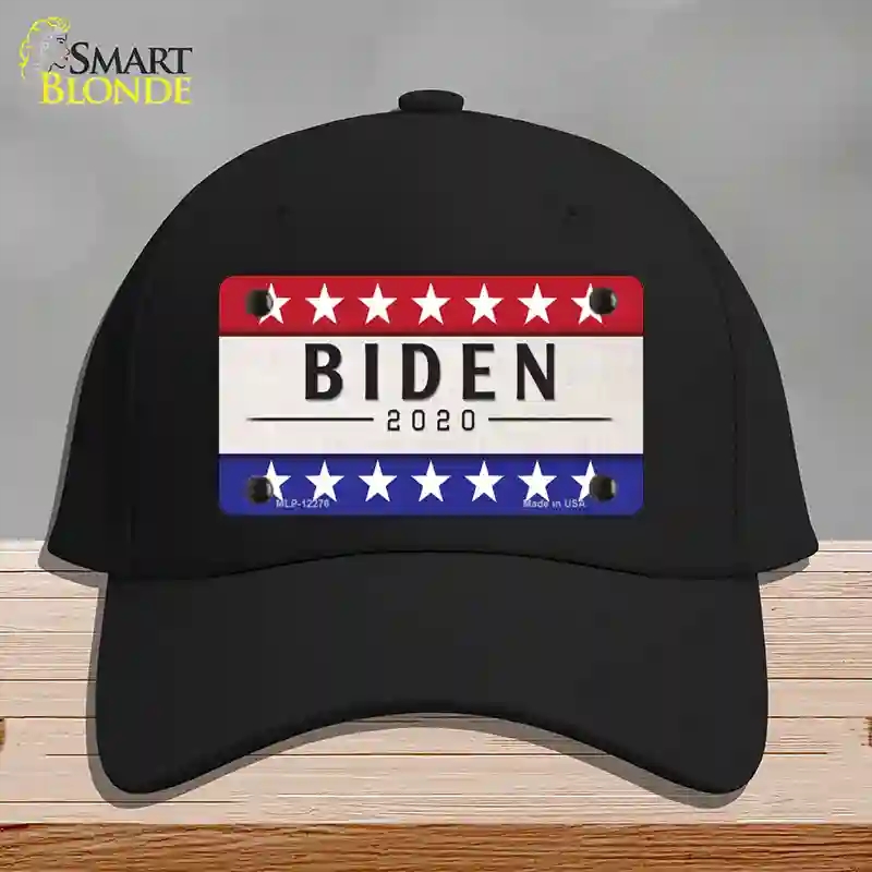 HAT03-MLP-12276 Joe Biden 2020 Novelty License Plate Hat, Cotton - Black