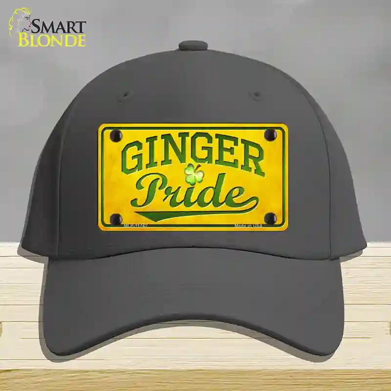 HAT04-MLP-11742 Ginger Pride Novelty License Plate Hat, Cotton - Charcoal