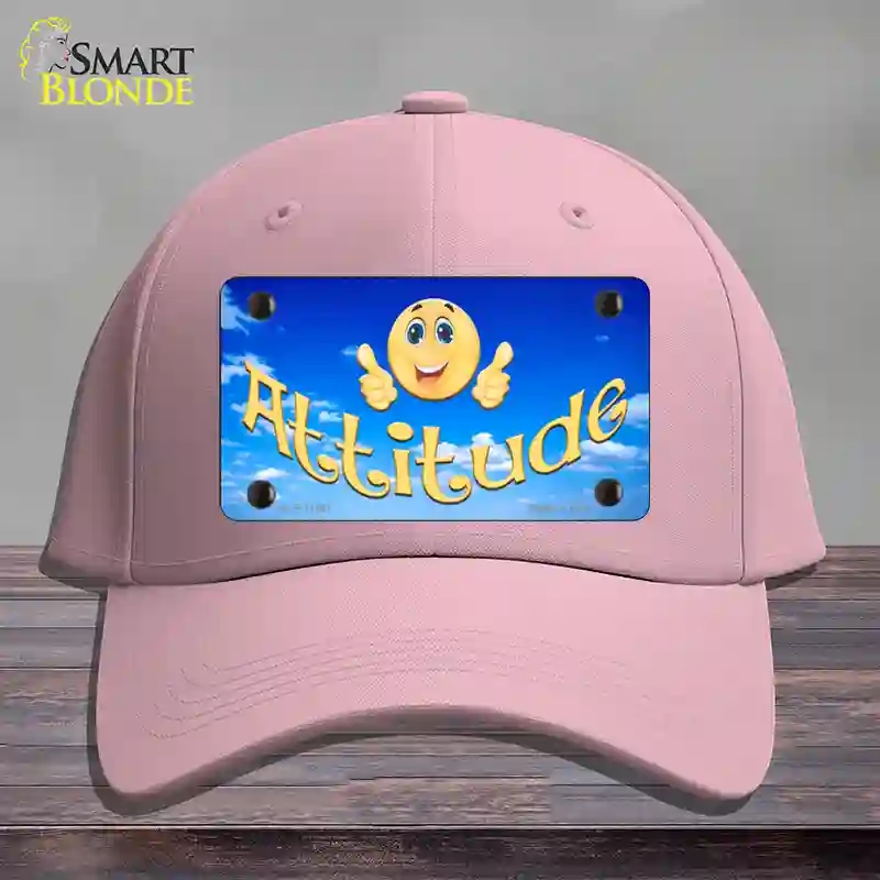 HAT05-MLP-11561 Attitude Novelty License Plate Hat, Cotton - Pink