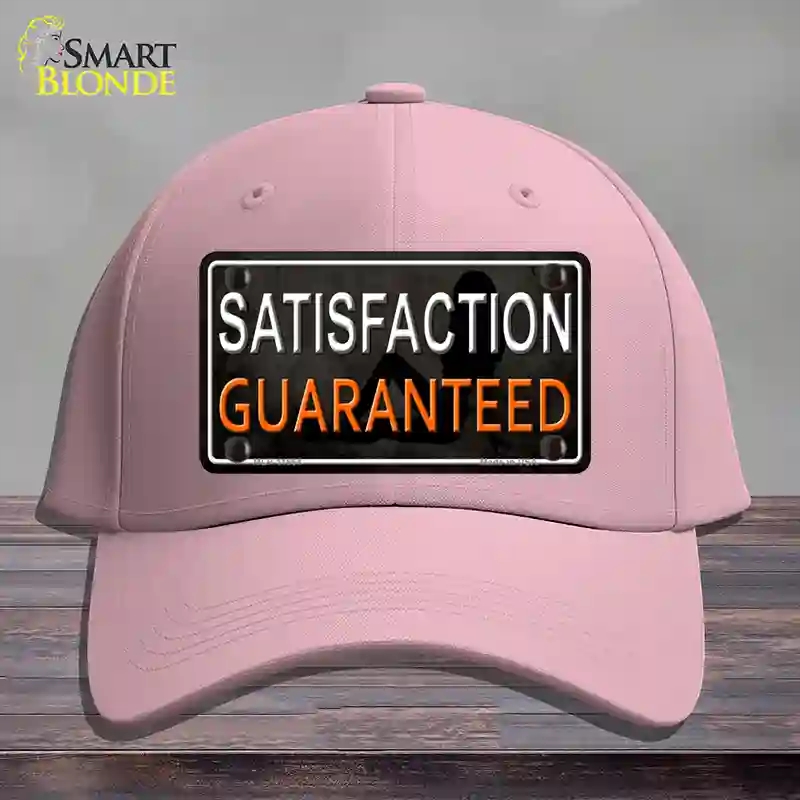 HAT05-MLP-11664 Satisfaction Guaranteed Novelty License Plate Hat, Cotton - Pink