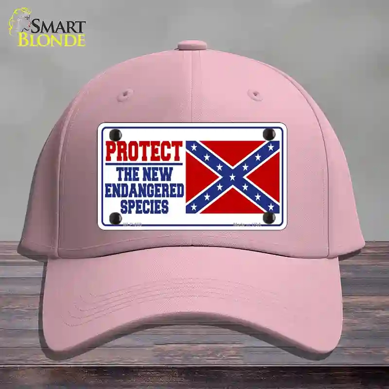 HAT05-MLP-050   Endangered Species Novelty License Plate Hat, Cotton - Pink