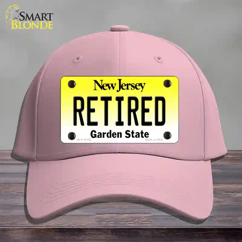 HAT05-MLP-10162 Retired   Jersey Novelty License Plate Hat, Cotton - Pink
