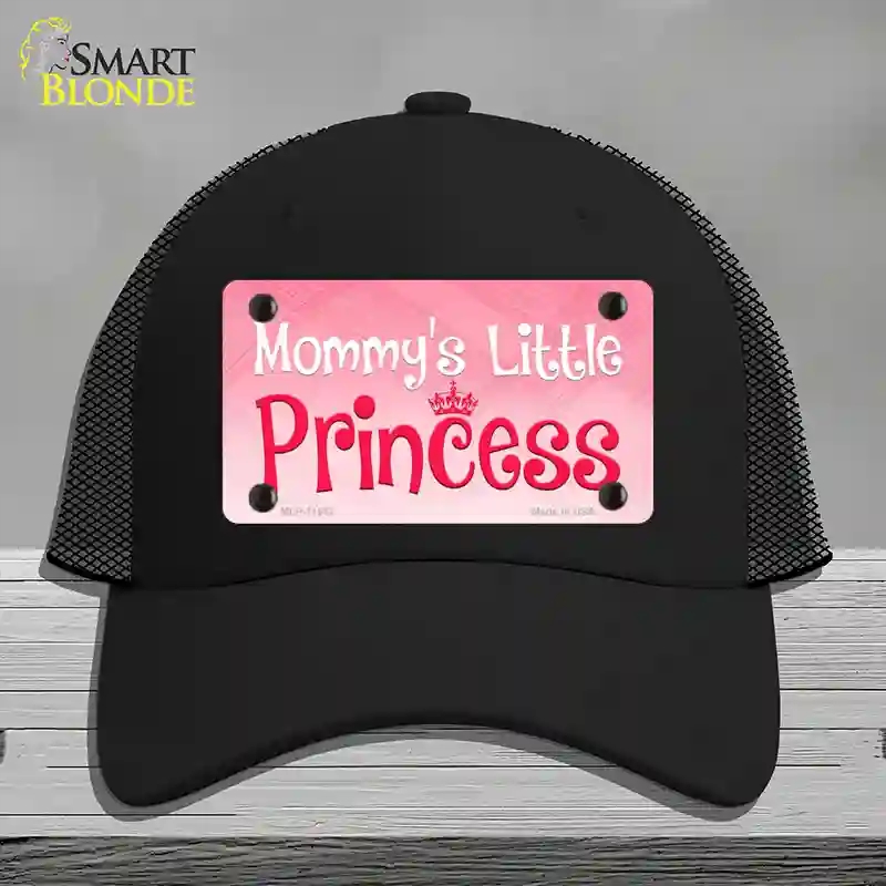 HAT01-MLP-11582 Mommys Little Princess Novelty License Plate Hat, Mesh - Black