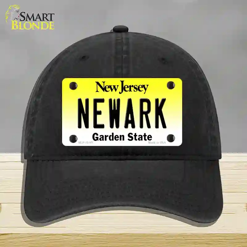 HAT07-MLP-10147  ark   Jersey Novelty License Plate Hat, Unconstructed Cotton - Black
