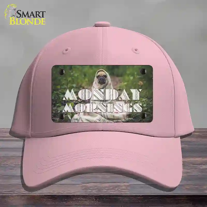 HAT05-MLP-11898 Monday Mornings Novelty License Plate Hat, Cotton - Pink