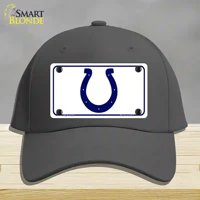 HAT04-MLP-1137 Horseshoe Novelty License Plate Hat, Cotton - Charcoal