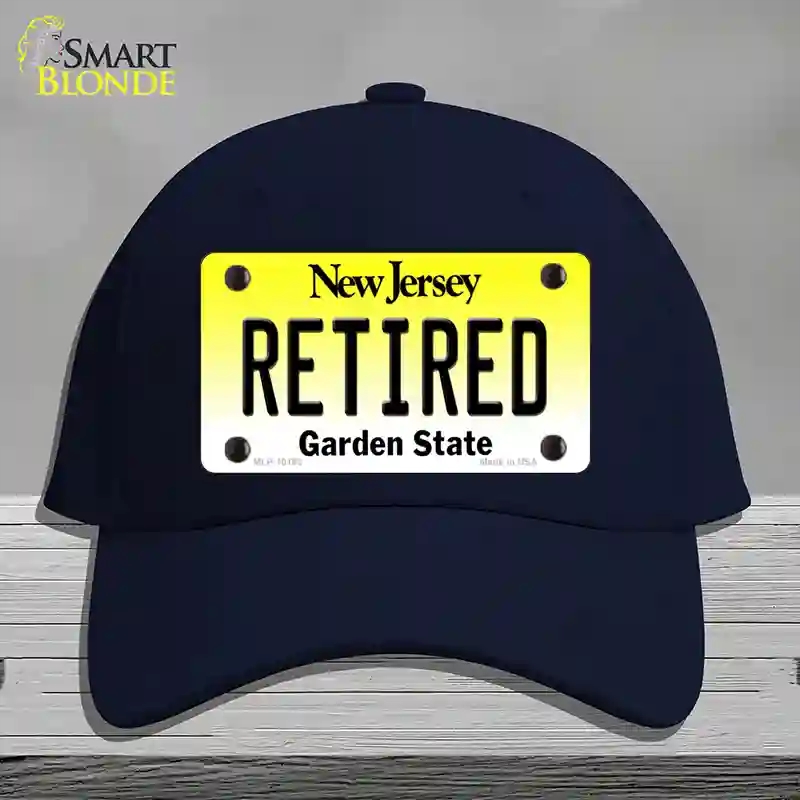 HAT20-MLP-10162 Retired   Jersey Novelty License Plate Hat, Cotton - Navy