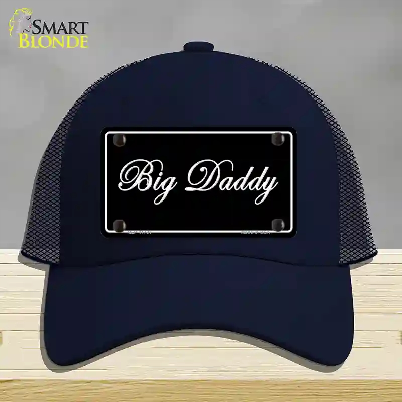 HAT16-MLP-11701 Big Daddy Novelty License Plate Hat, Mesh - Navy