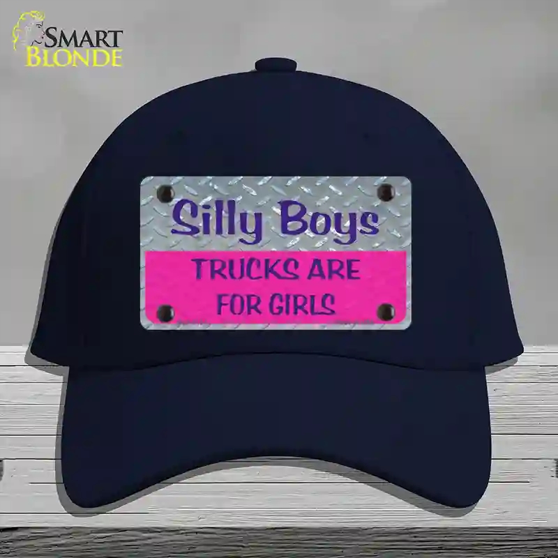 HAT20-MLP-1134 Silly Boys Novelty License Plate Hat, Cotton - Navy
