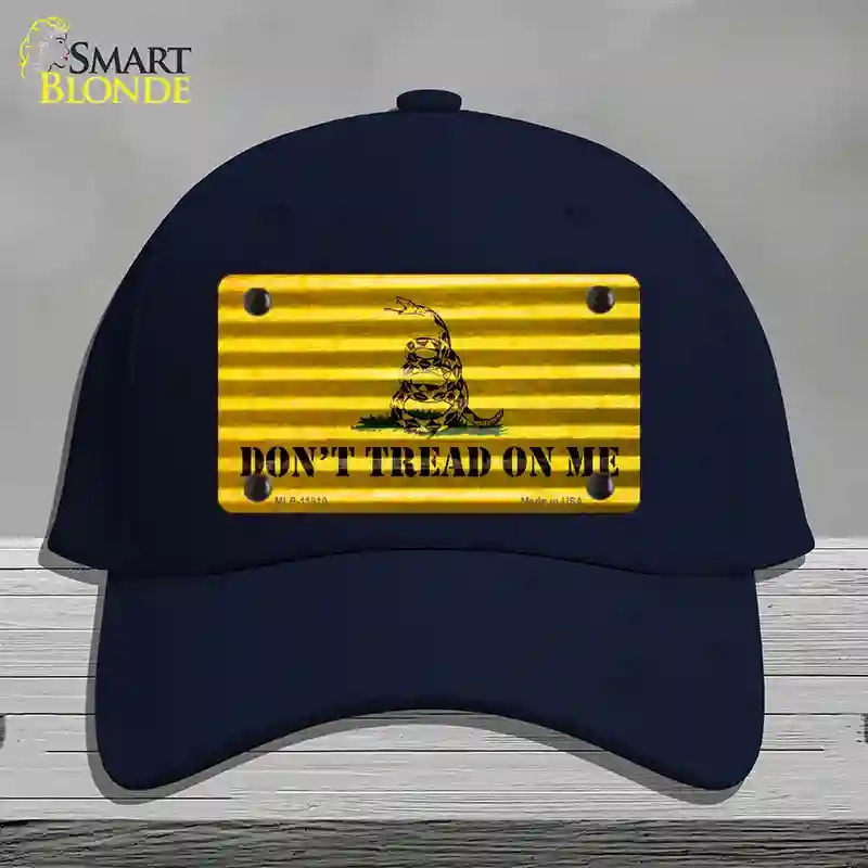 HAT20-MLP-11810 Dont Tread on Me Novelty License Plate Hat, Cotton - Navy