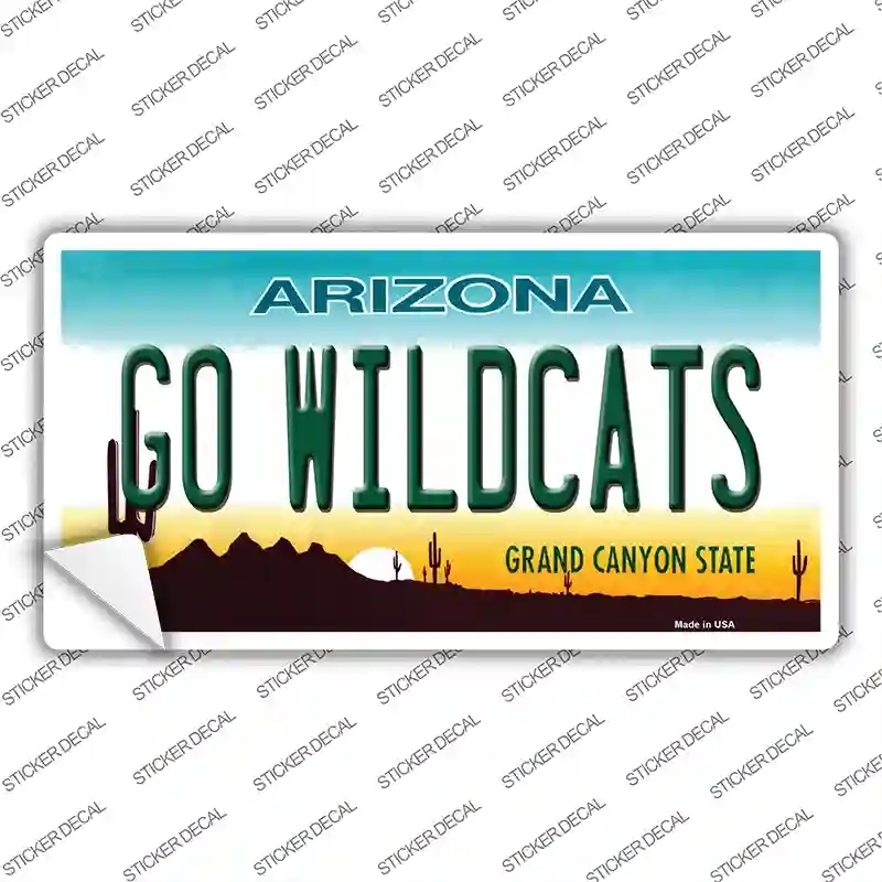 LP-12623s-L Go Wildcats Novelty Sticker Decal, Large