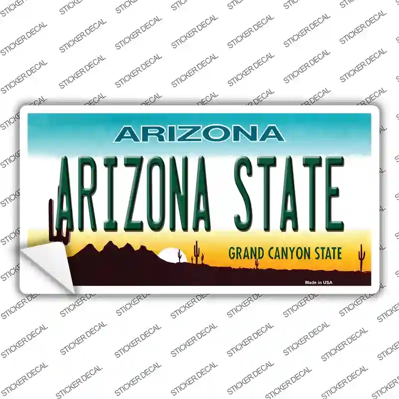 LP-12625s-XL Arizona State Novelty Sticker Decal, Extra Large