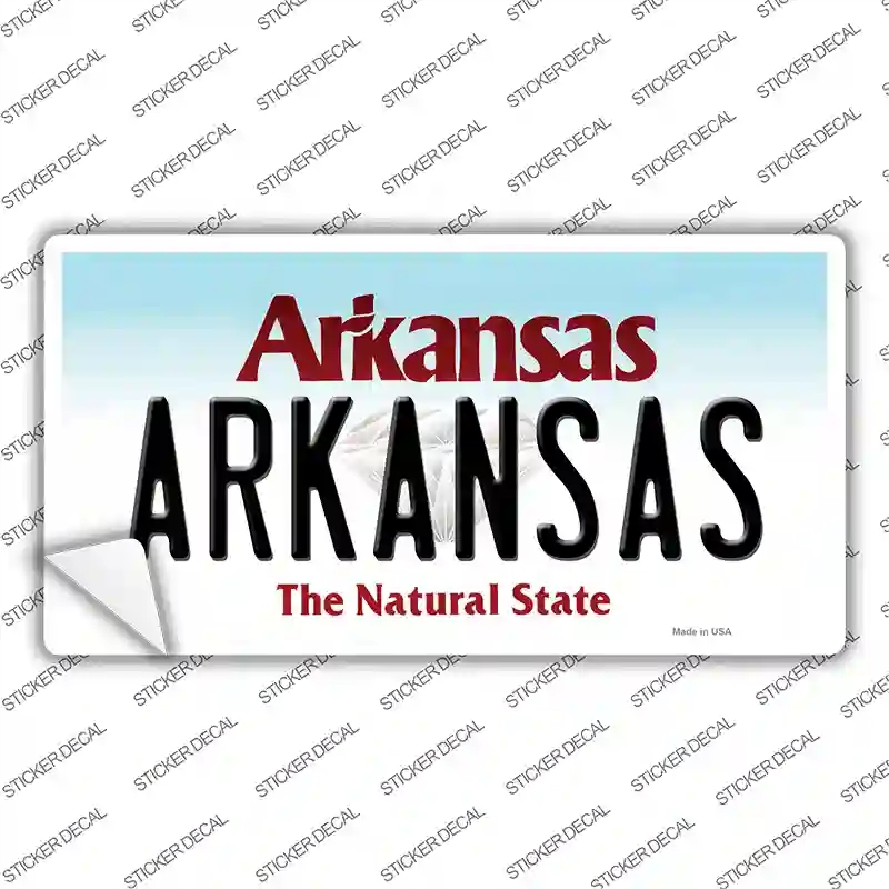 LP-10025s-S Arkansas Novelty Sticker Decal, Small