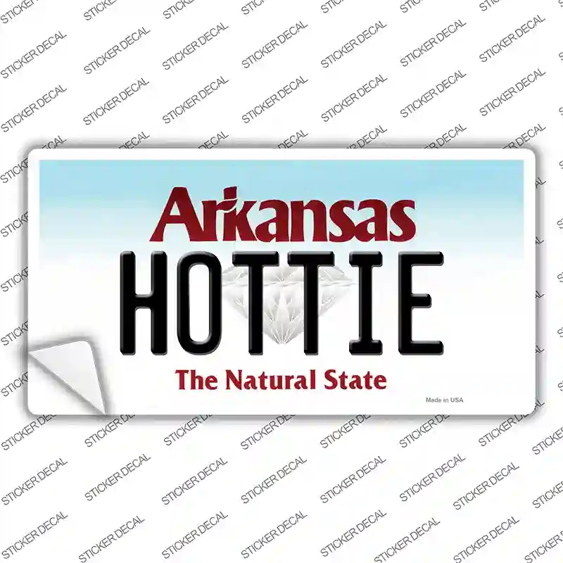 LP-10041s-XL Hottie Arkansas Novelty Sticker Decal, Extra Large