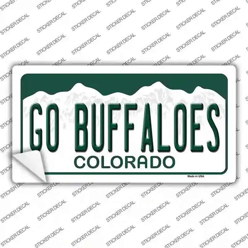 LP-12679s-S Go Buffaloes Novelty Sticker Decal, Small
