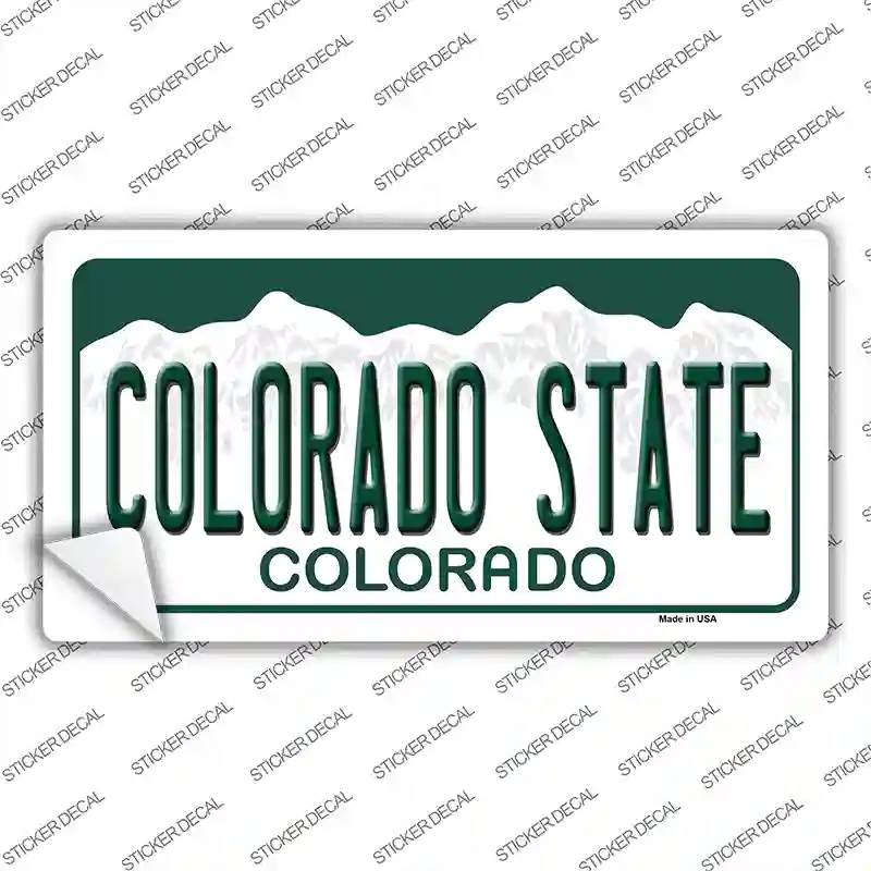 LP-12681s-S Colorado State Novelty Sticker Decal, Small