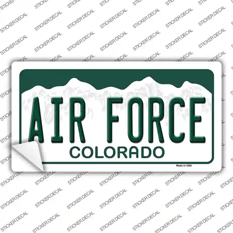 LP-12687s-S Air Force Novelty Sticker Decal, Small