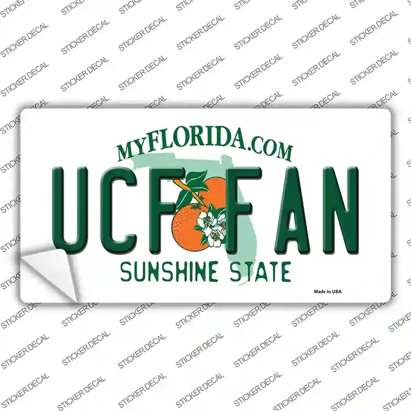 LP-12701s-L UCF Fan Novelty Sticker Decal, Large