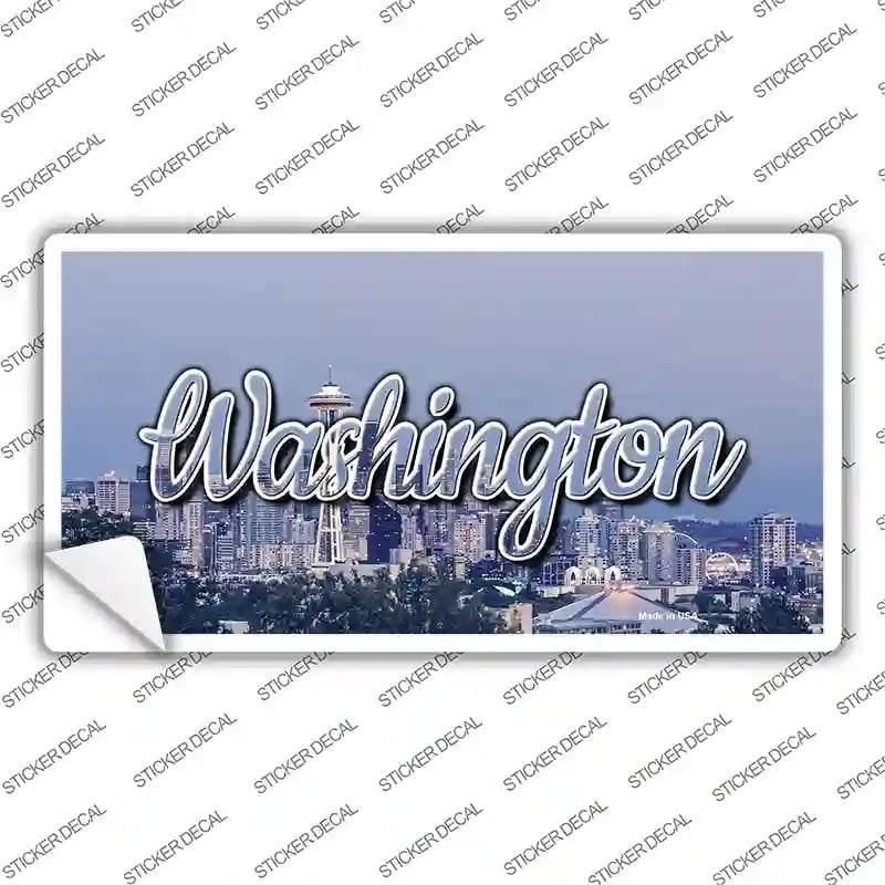 LP-11637s-XL Washington Space Needle State Novelty Sticker Decal, Extra Large