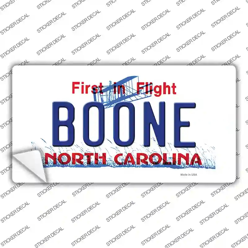 LP-11824s-S Boone North Carolina Novelty Sticker Decal, Small