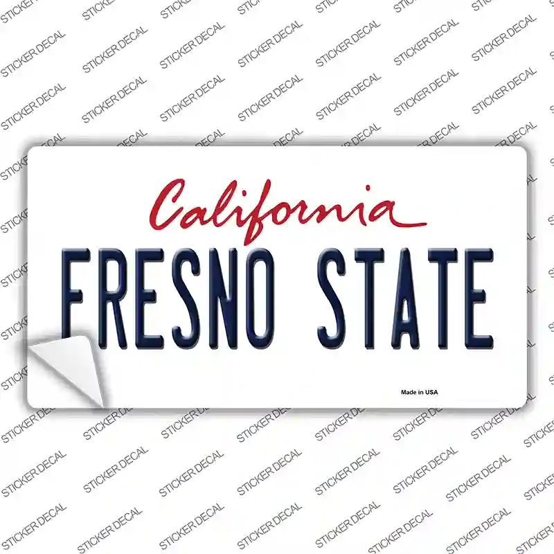 LP-12658s-XL Fresno State Novelty Sticker Decal, Extra Large