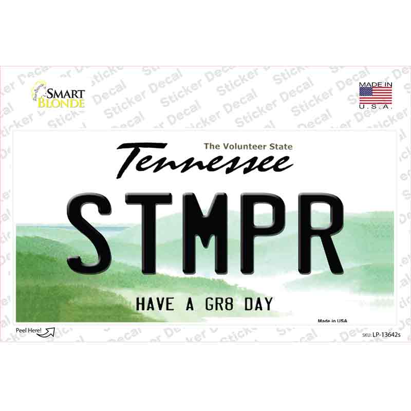 LP-13642s-M Stomper Novelty Sticker Decal, Medium