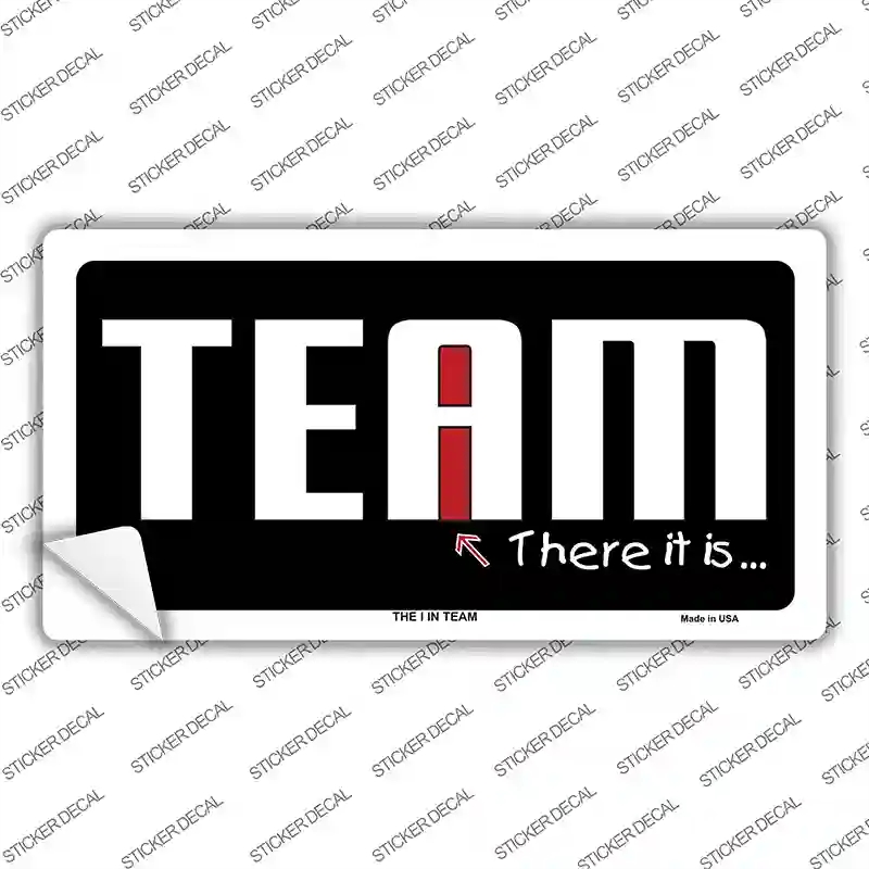 LP-5127s-XL I in Team Novelty Sticker Decal, Extra Large