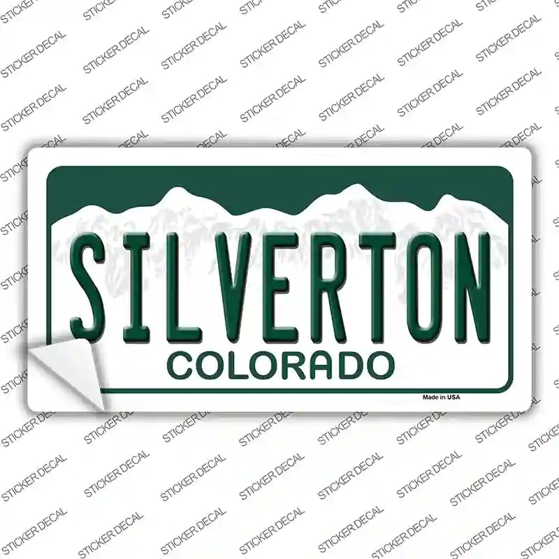 LP-12143s-XL Silverton Colorado Novelty Sticker Decal, Extra Large