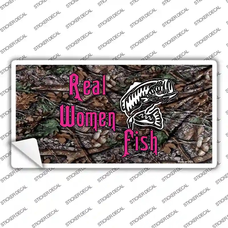 LP-5269s-XL Real Women Fish Novelty Sticker Decal, Extra Large