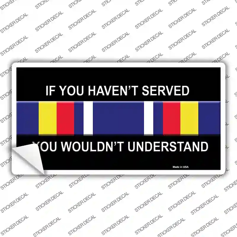 LP-8242s-L War on Terrorism Ribbon Novelty Sticker Decal, Large