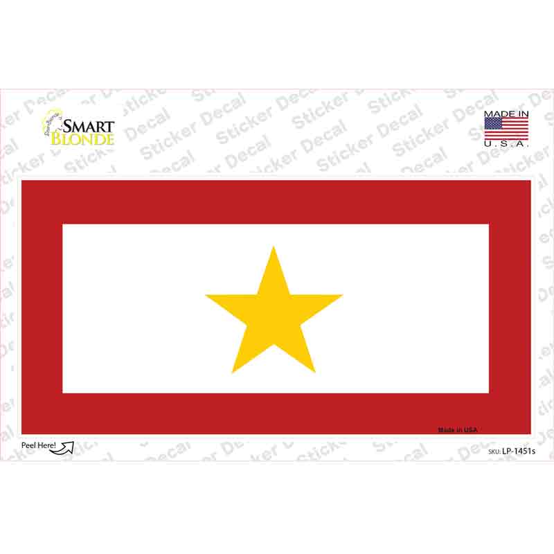 LP-1451s-M Gold Star Mother One Novelty Sticker Decal, Medium